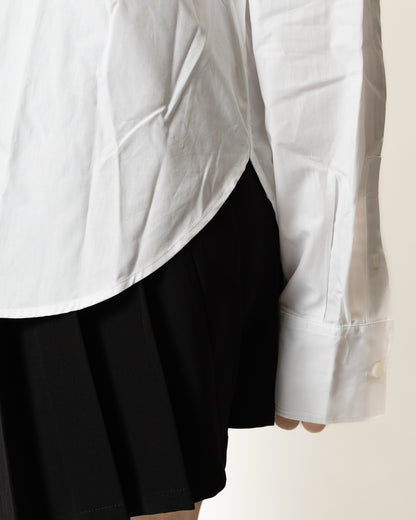 Camicia Calvin Klein con patch monogram donna