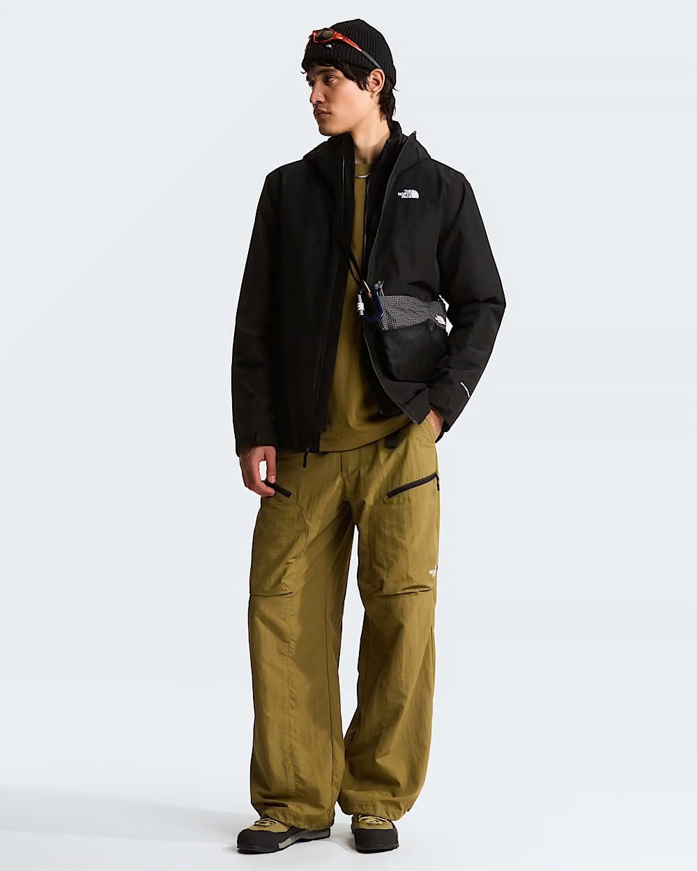 Giubbotto The North Face "Mountain Range" con cappuccio uomo