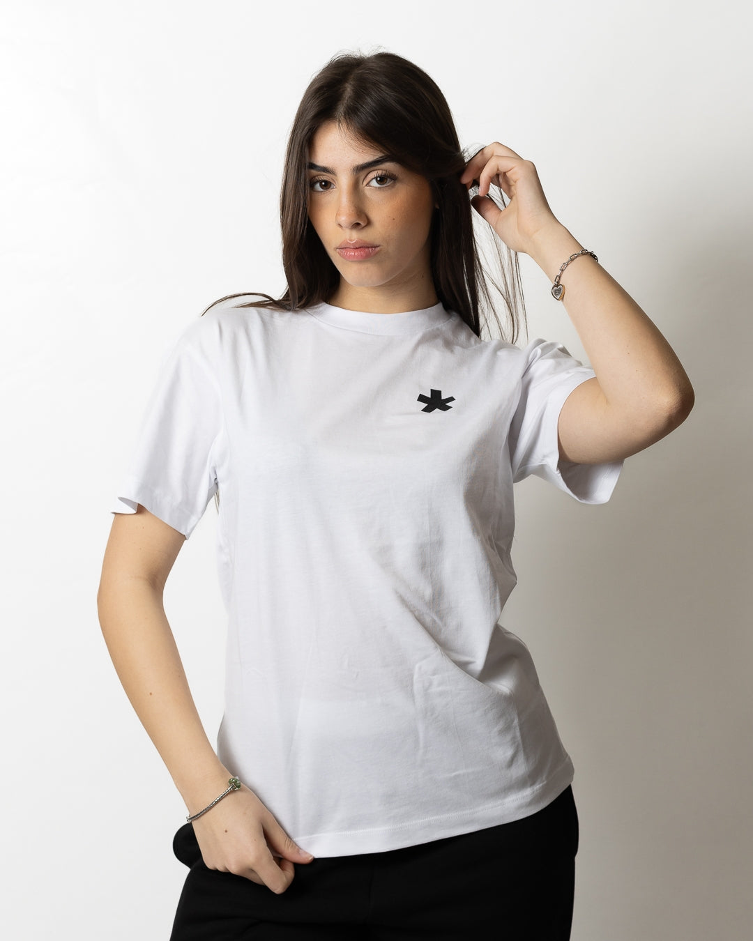T-Shirt Comme des Fuckdown classic logata donna