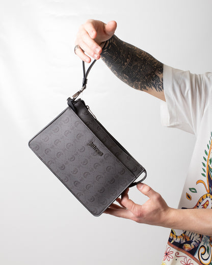 Pochette Just Cavalli "Gothic Print" in ecopelle