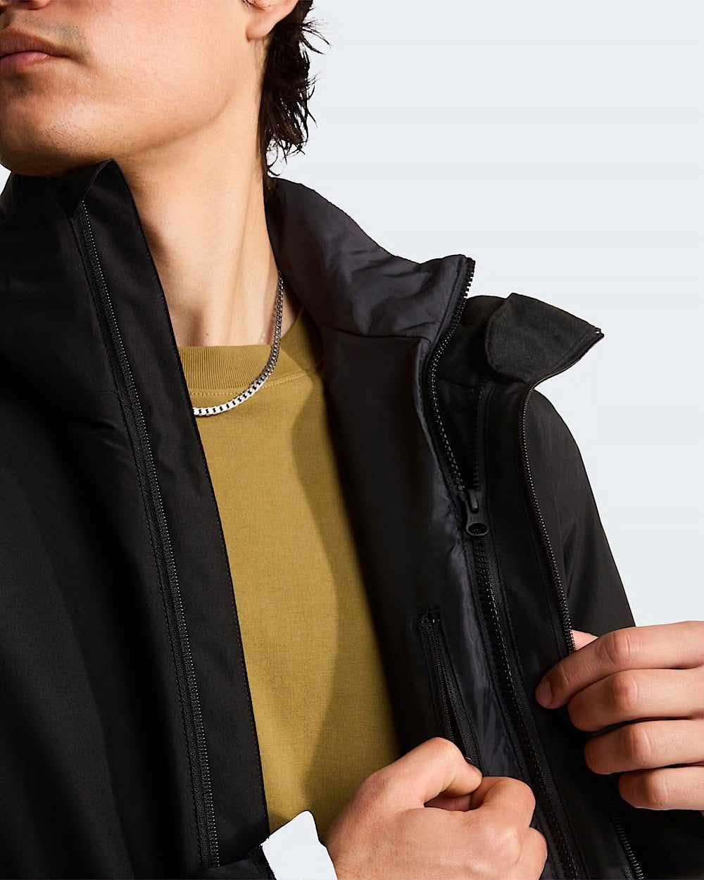 Giubbotto The North Face "Mountain Range" con cappuccio uomo