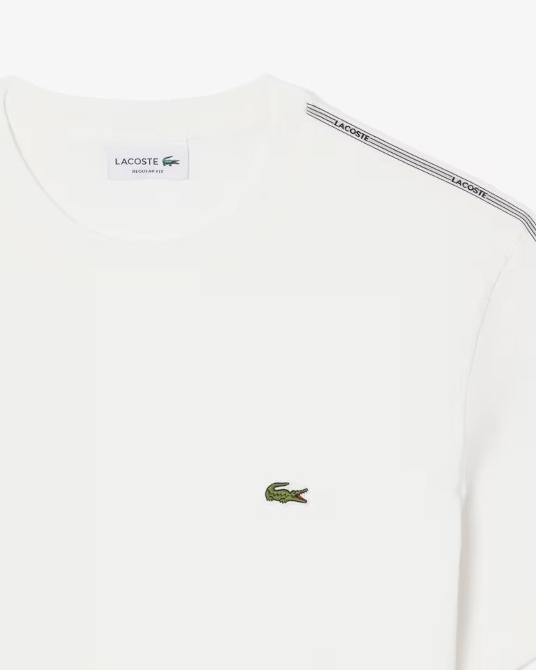 T-Shirt Lacoste con fasce logate uomo