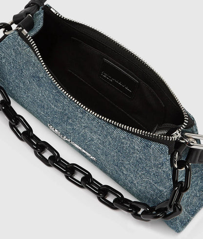Borsa Karl Lagerfeld "Denim Chain" donna