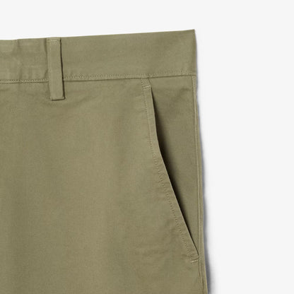 Bermuda Lacoste chino slim uomo
