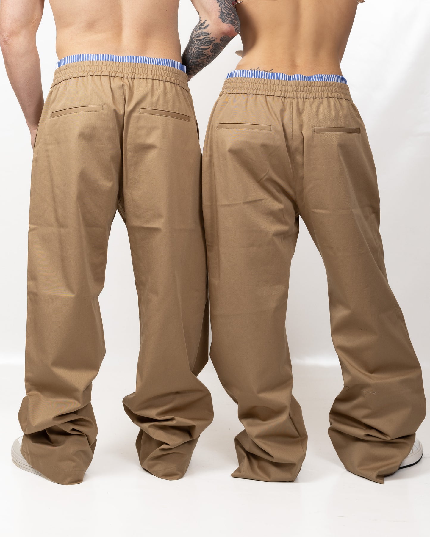 Pantalone MSGM con fascia logata