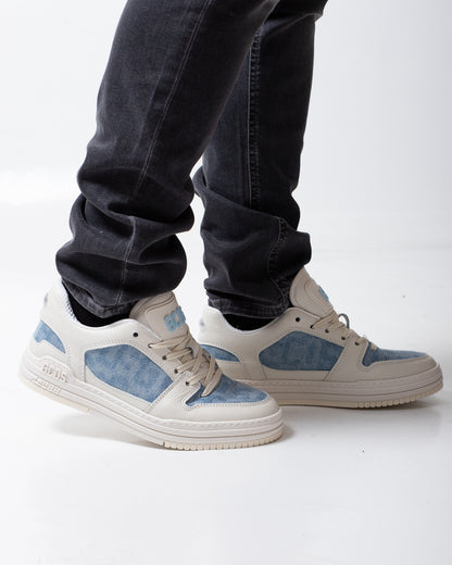 Sneakers GCDS "GC 1988" denim uomo