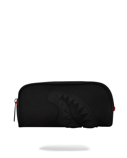 Pochette Sprayground nero Printed zipper shark pencil pouch