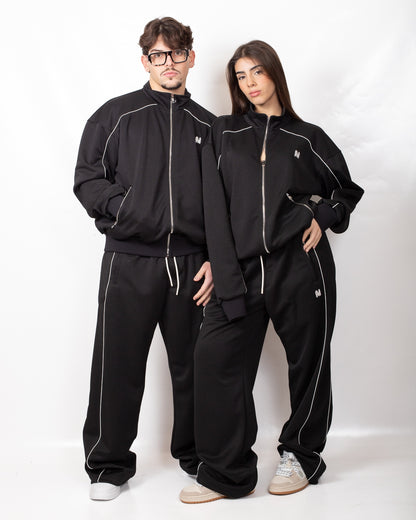 Felpa MSGM fullzip in nylon