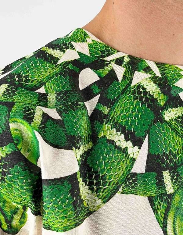 T-Shirt Marcelo Burlon "County Snake" uomo