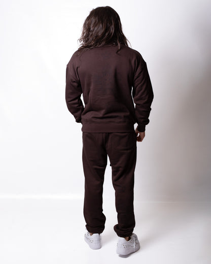 Felpa Comme des Fuckdown girocollo con stampe gothic uomo