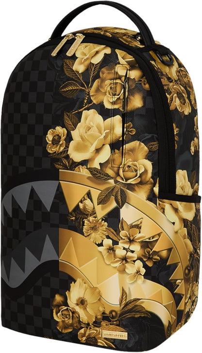 Zaino Sprayground nero Gold floral remix backpack