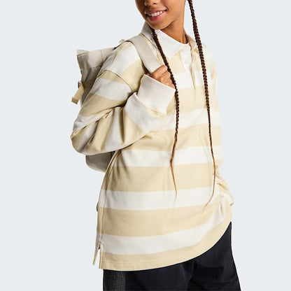 Polo The North Face in felpa a righe uomo