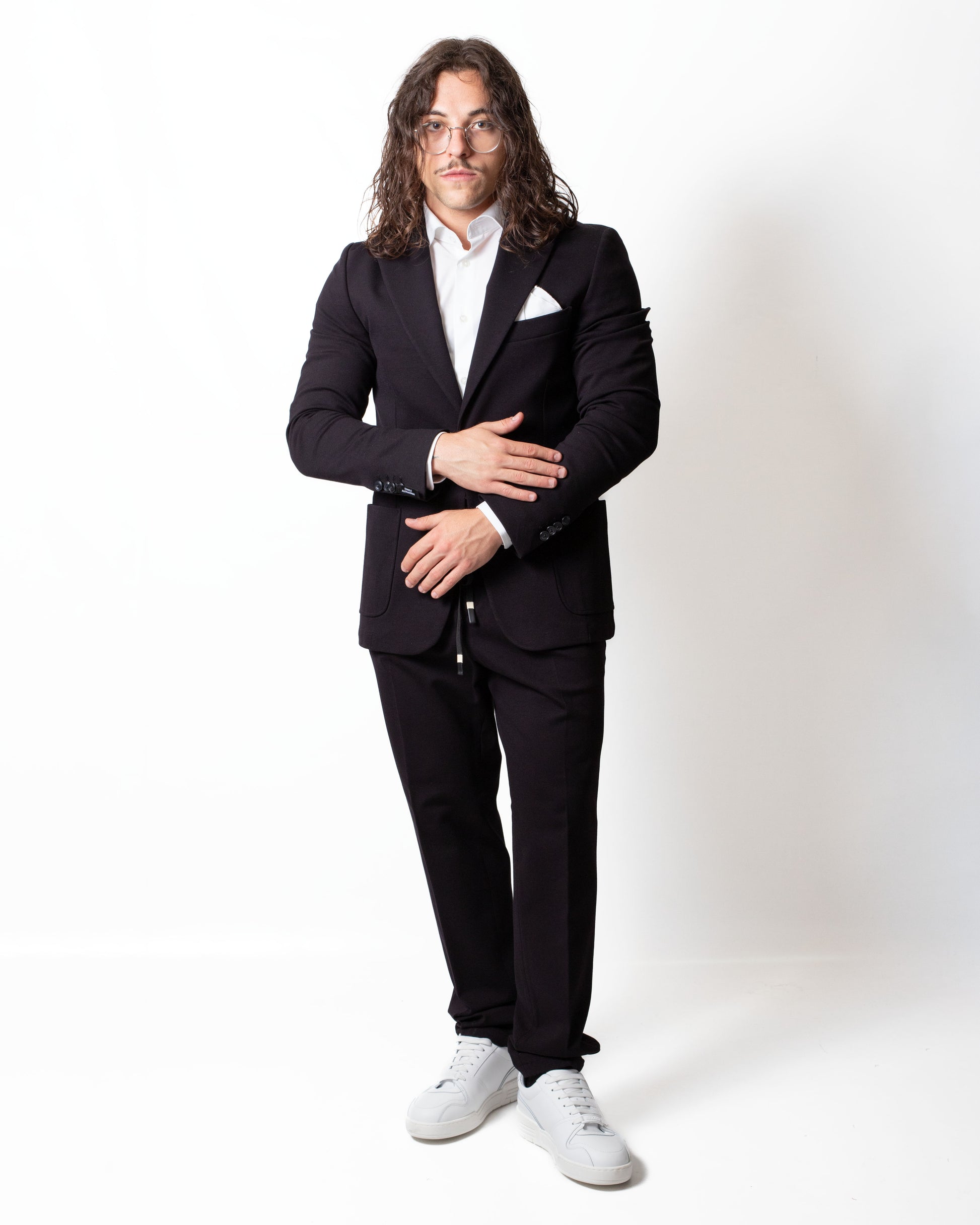 Pantalone Daniele Alessandrini con laccetto uomo