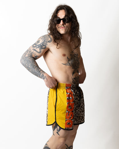 Boxer mare Dsquared2 con stampa animalier uomo