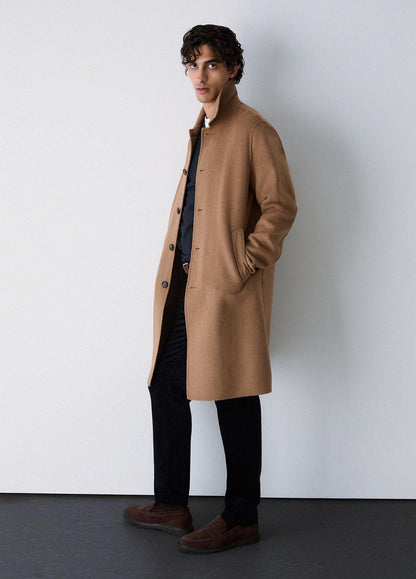 Cappotto Liu Jo monopetto in misto lana