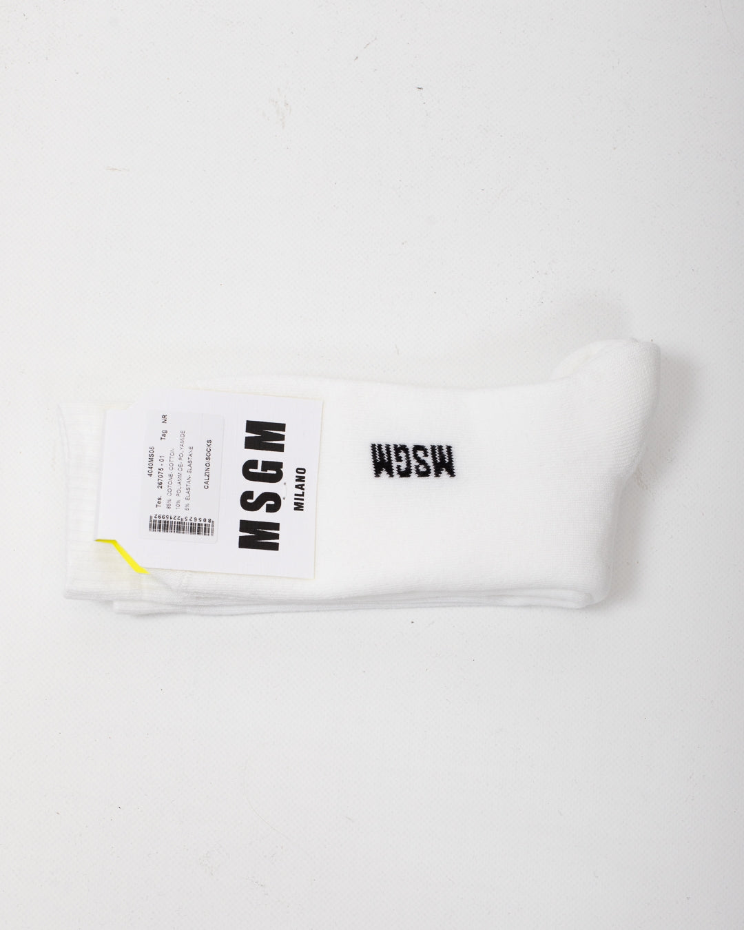 Calze MSGM in spugna "Logo Classic"