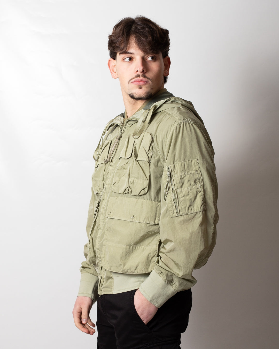Giubbotto C.P. Company in nylon "Chrome" uomo