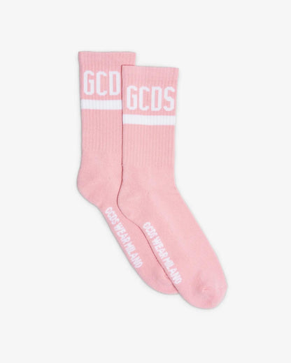 Calze GCDS in spugna con logo a contrasto
