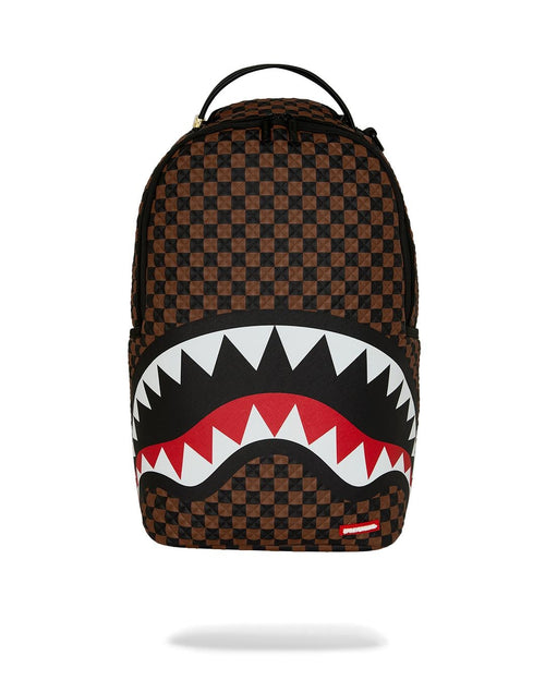 Zaino Sprayground marrone SHARKS IN PARIS PYRAMID BACKPACK 