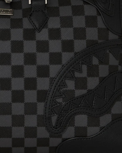 Borsa Sprayground nero midnight chateau pyramid mini duffle