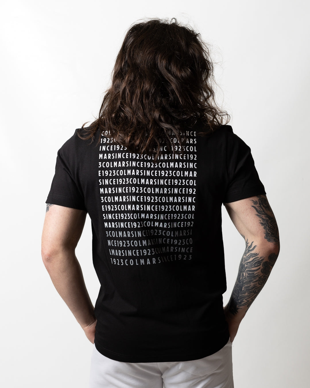 T-Shirt Colmar regular con stampa logata uomo