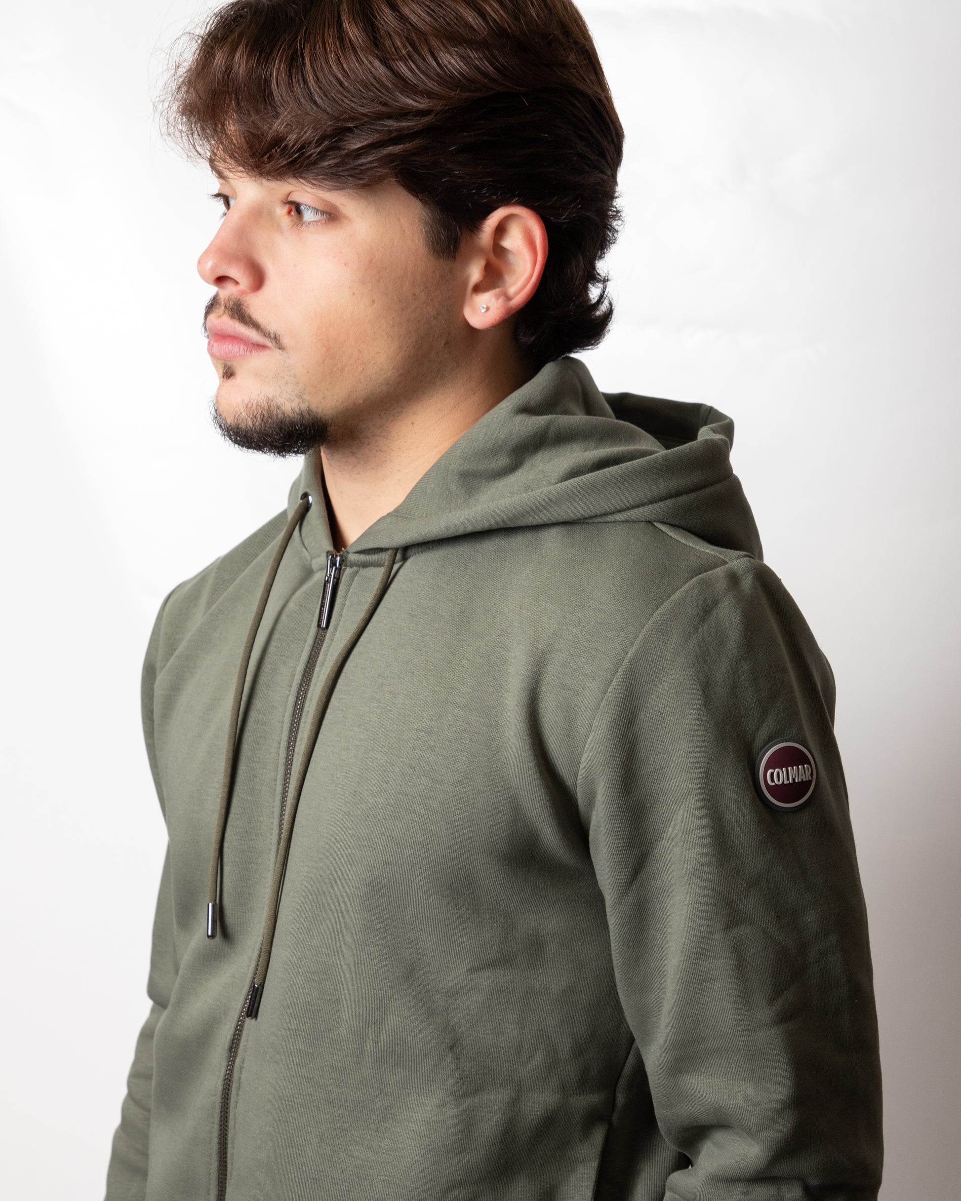 Felpa Colmar fullzip con cappuccio "Modish" uomo