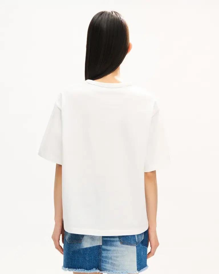 T-shirt Kenzo Paris con stampa "Tulipan" e logo