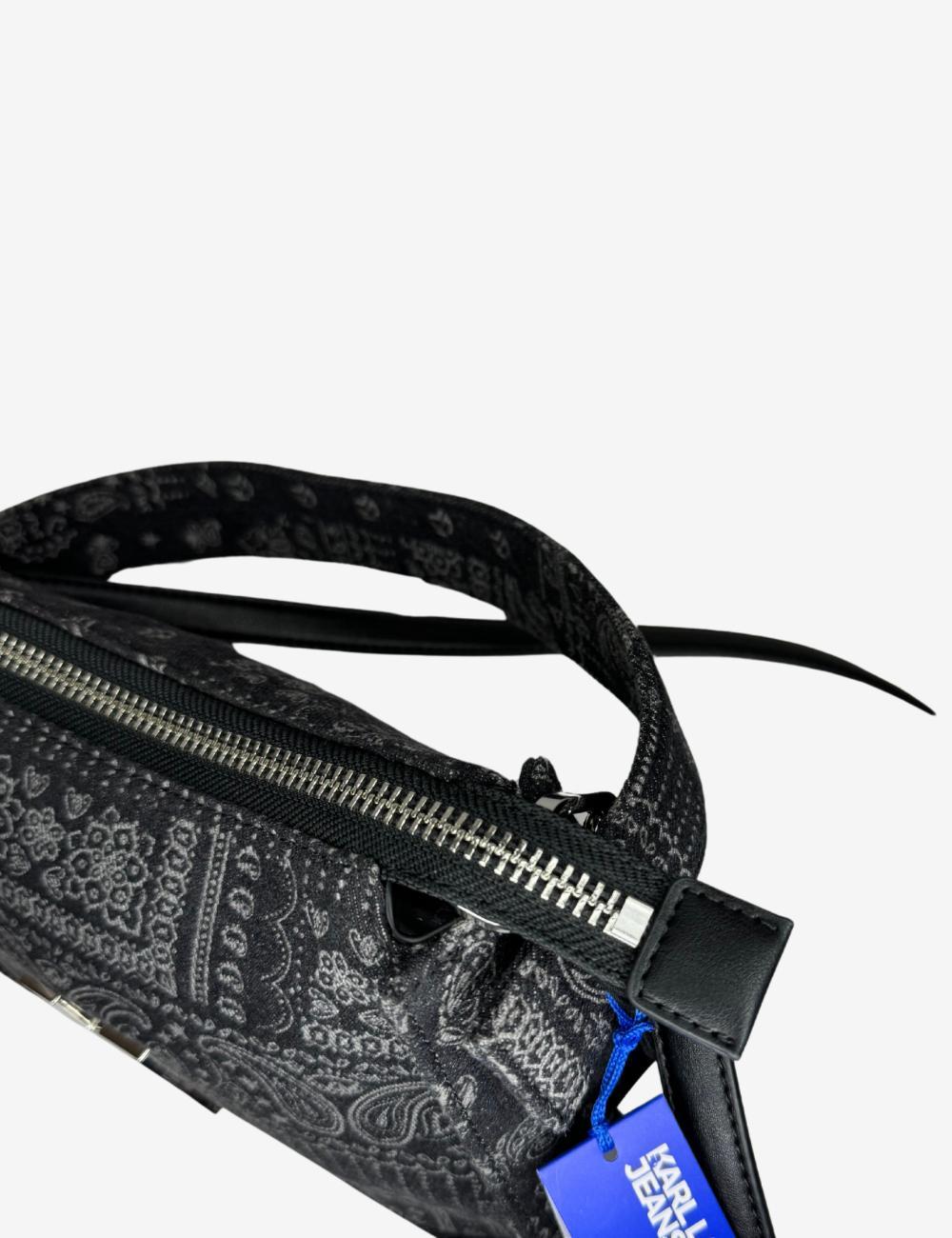 Borsa Karl Lagerfeld Jeans "Sunglasses" con grafica bandana donna