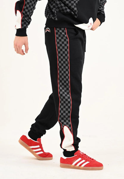 Pantalone Sprayground in felpa "Triple Decker Heir" uomo