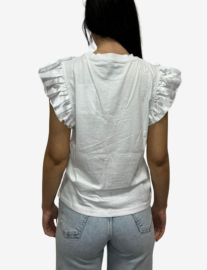 T-Shirt Silvian Heach con volant donna