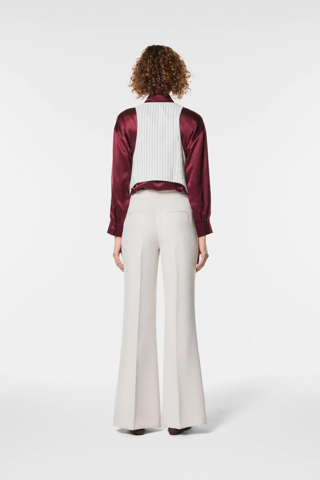 Gilet Nenette con fantasia a strisce donna