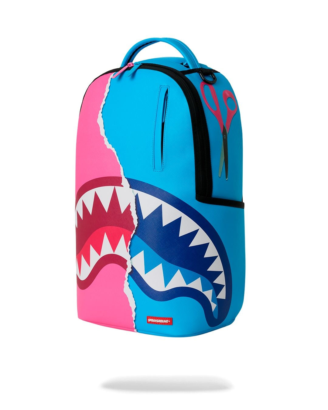 Zaino Sprayground blu/fucsia SHARK CENTRAL COTTON CANDY BACKPACK