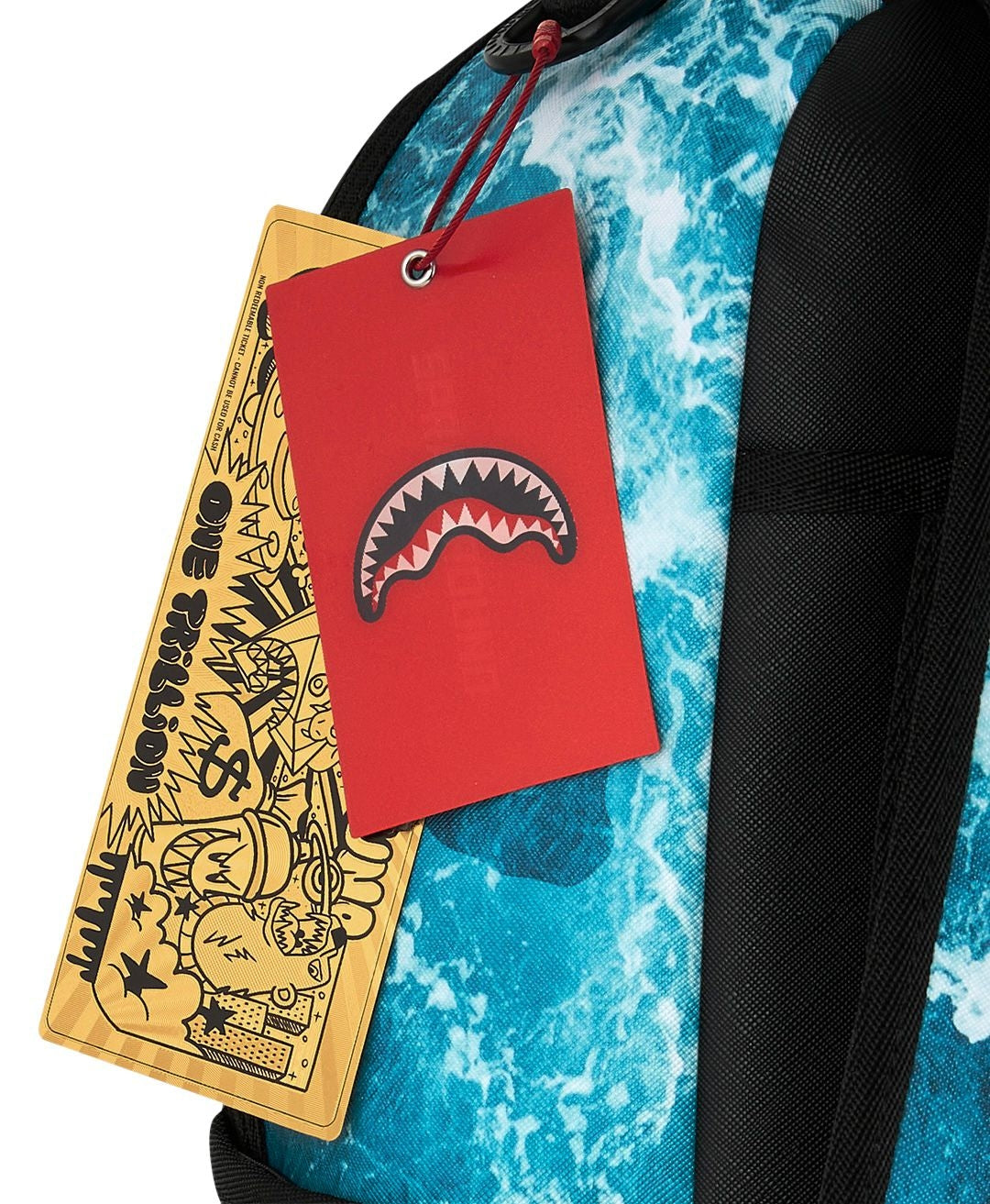 Zaino Sprayground nero SPLIT OCEAN DEEP BACKPACK 