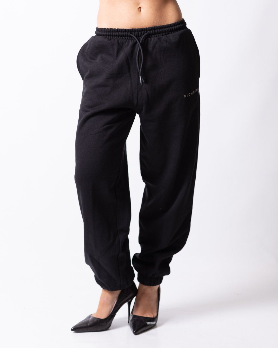 Pantalone Richmond X con logo brillantinato 