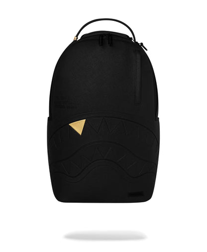 Zaino Sprayground nero BLACKED OUT EMBOSSED GOLD TOOTH BACKPACK