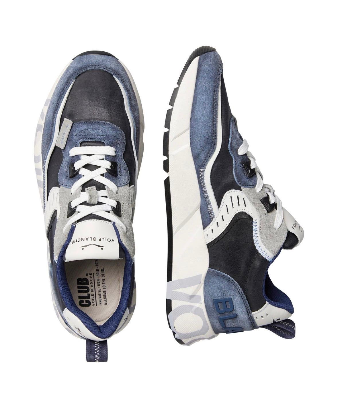 Scarpe Voile Blanche con dettagli in pelle e suede