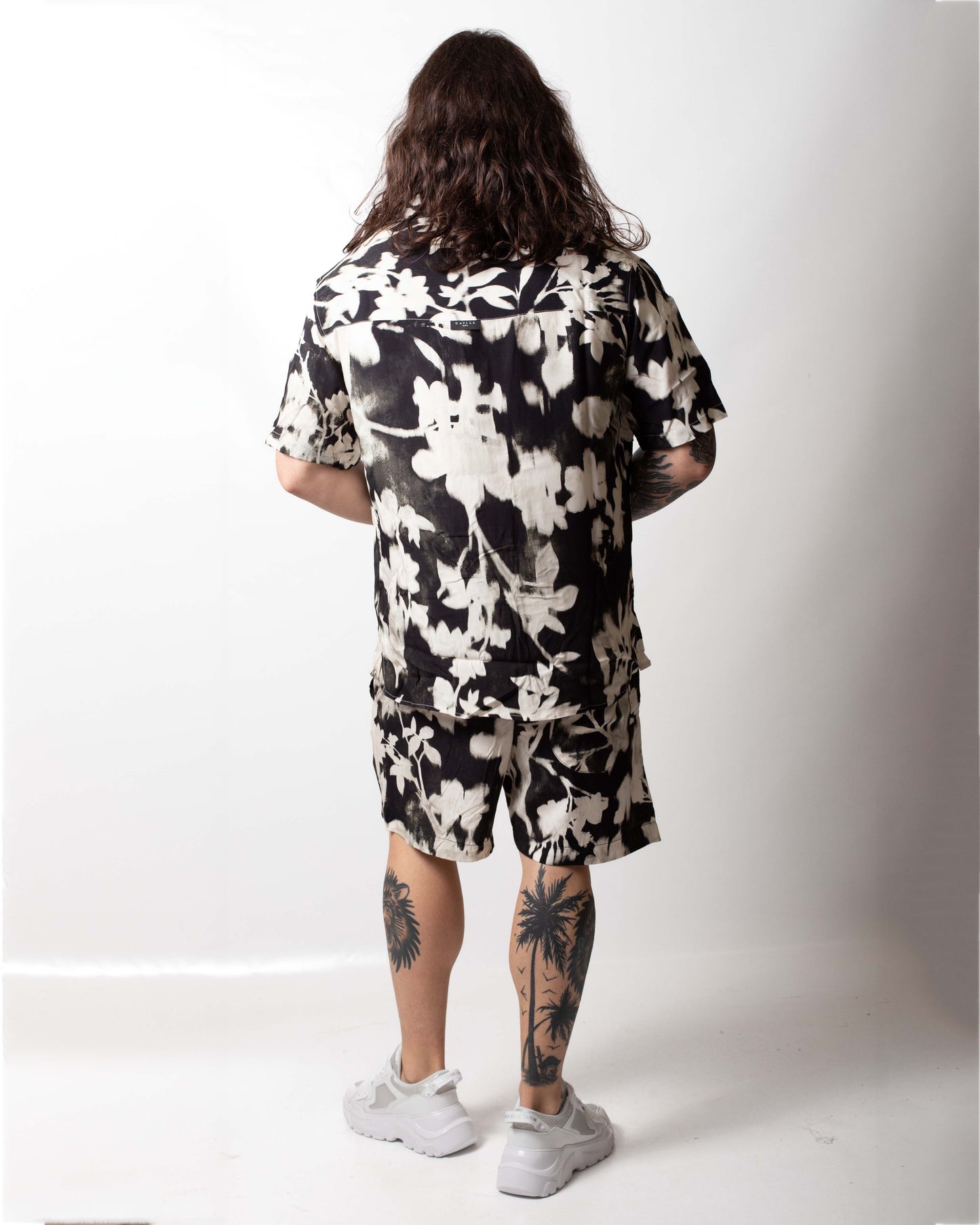 Camicia Gaelle "Fit Bowling" stampata uomo