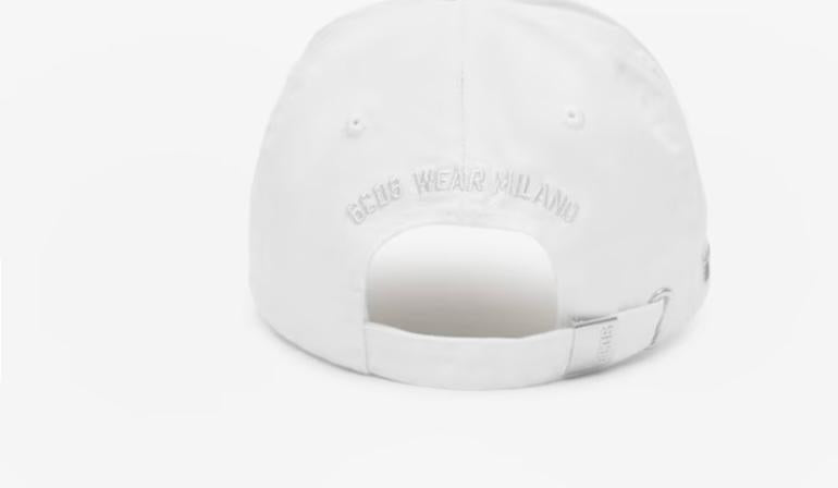 Cappello GCDS con visiera "Lounge Logo"