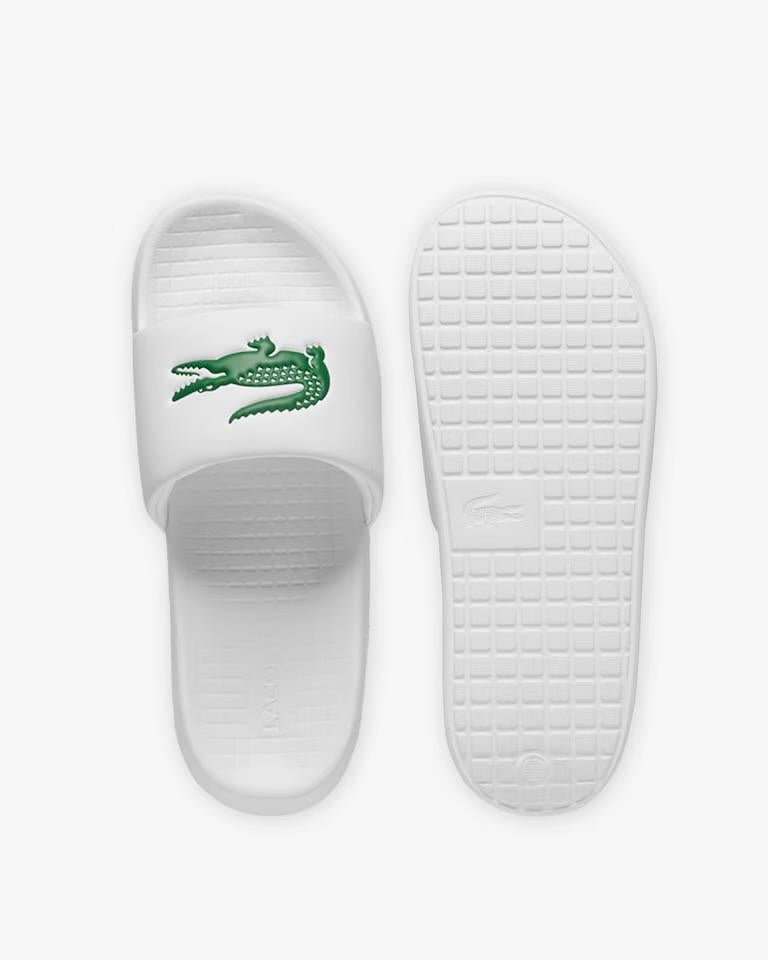 Ciabatte Lacoste in gomma con coccodrillo