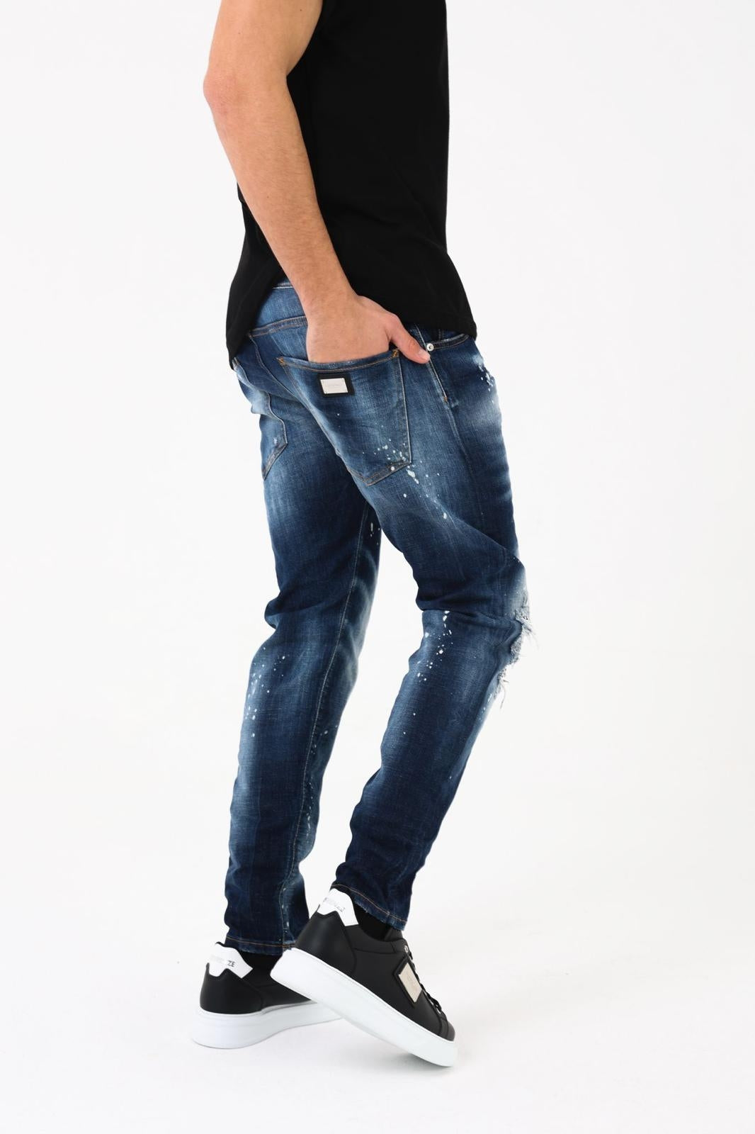 Jeans G2Firenze "Metal blue" uomo