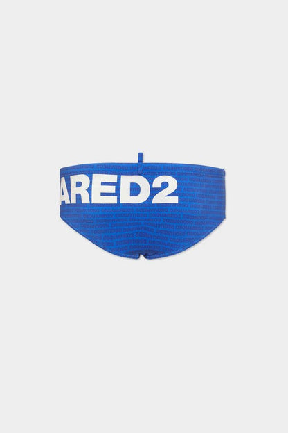 Slip mare Dsquared2 con stampa all-over uomo