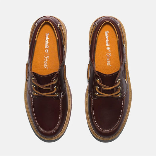 Scarpa Timberland da barca con plateau stone street