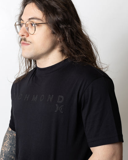 T-Shirt Richmond X over con logo in rilievo uomo