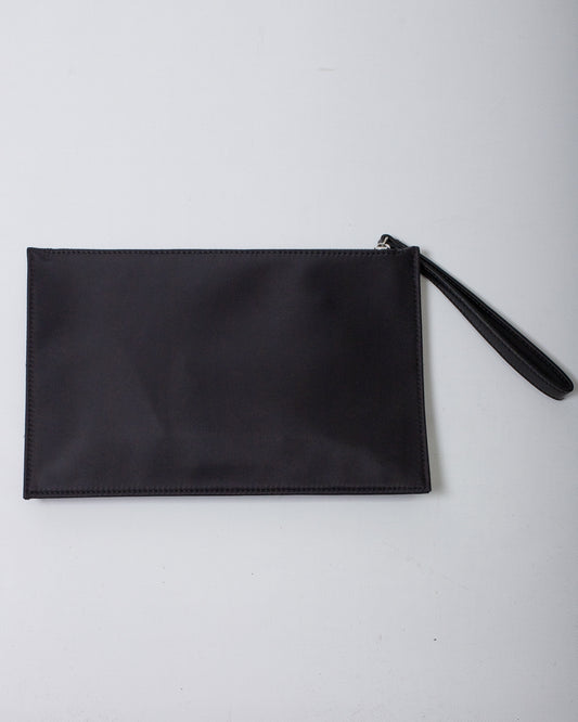 Pochette GCDS in nylon "Logo Stripes"