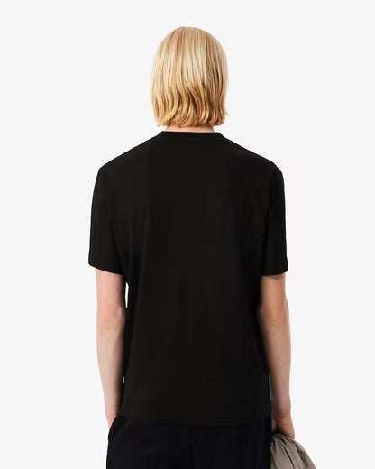 T-Shirt Lacoste classic fit con ricamo uomo