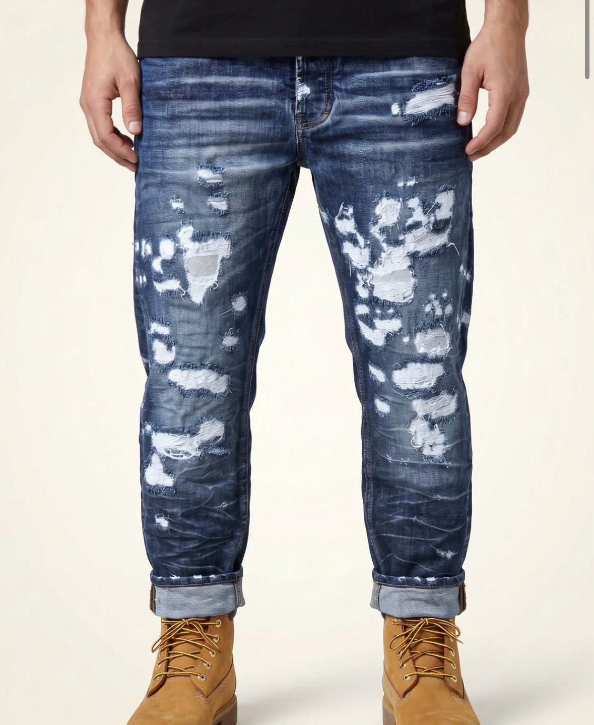 Jeans G2Firenze slim "Breaks" uomo