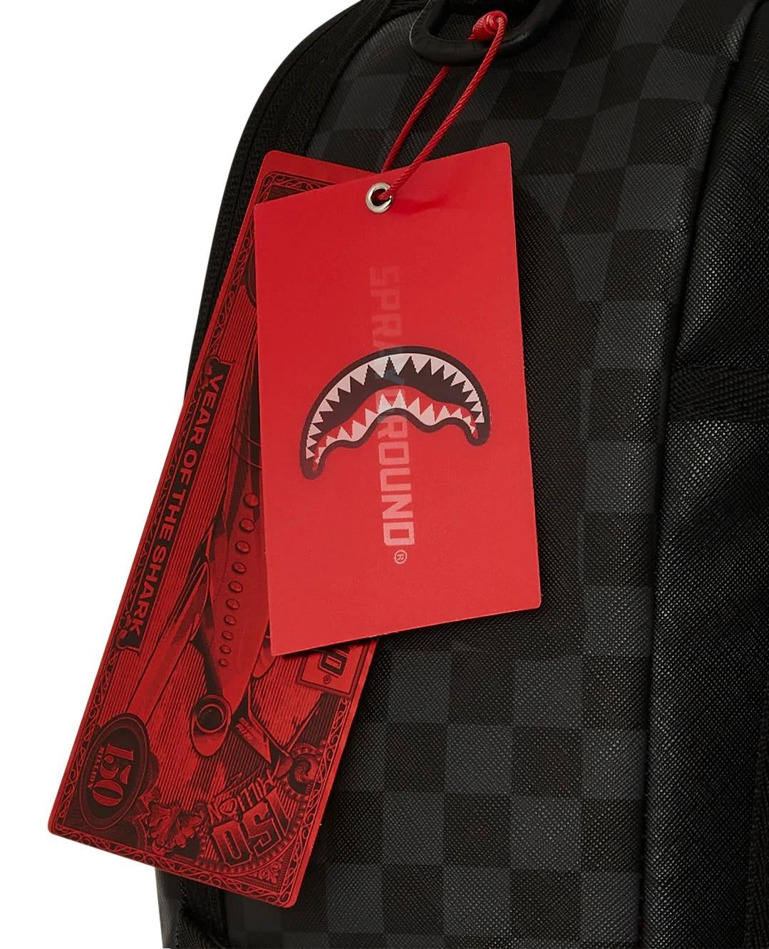 Zaino Sprayground nero Bender fire drama  dlxv backpack