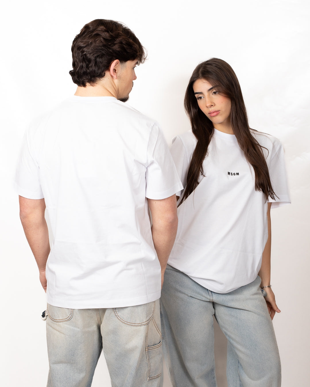 T-Shirt MSGM con logo minimal