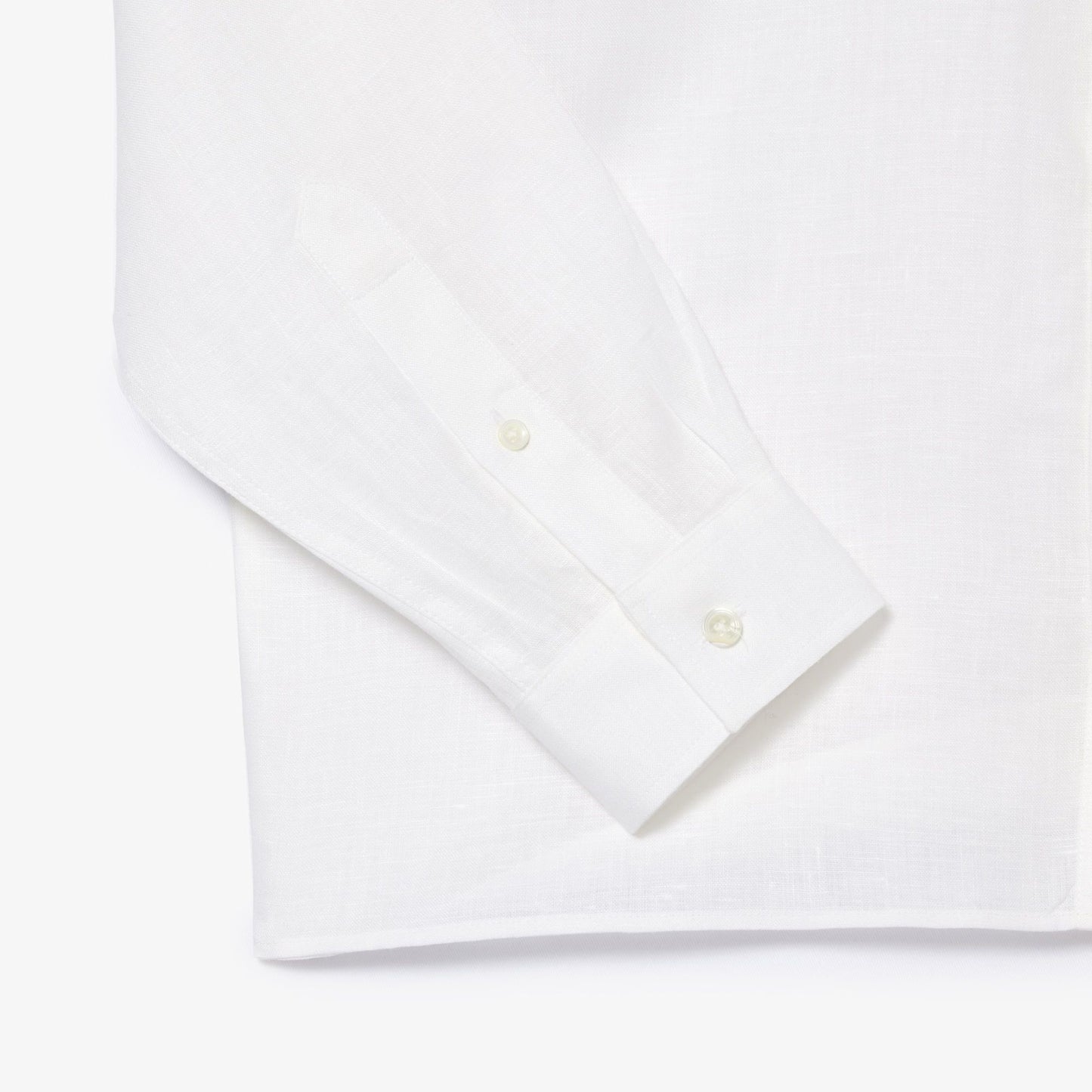 Camicia Lacoste regular in lino uomo