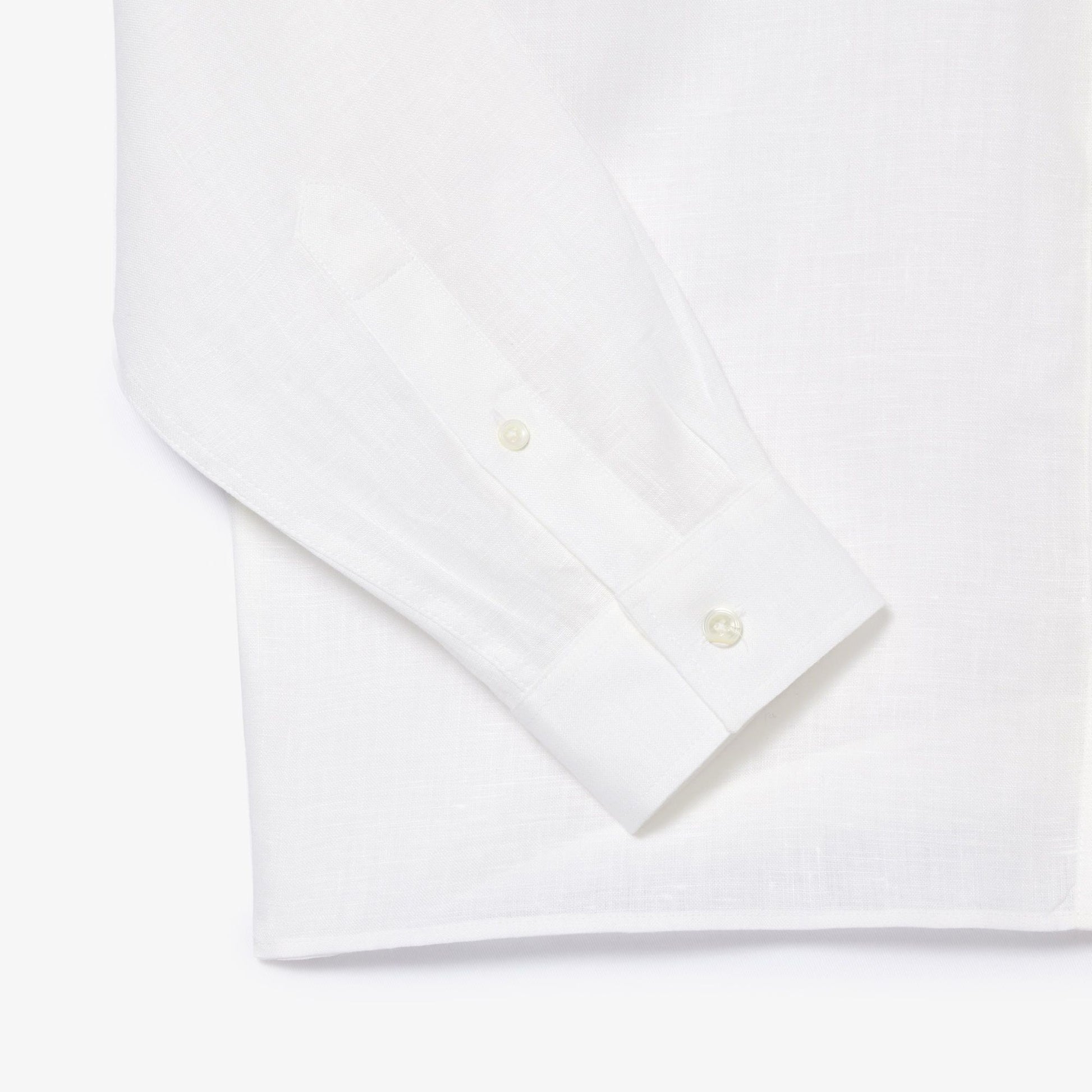 Camicia Lacoste regular in lino uomo